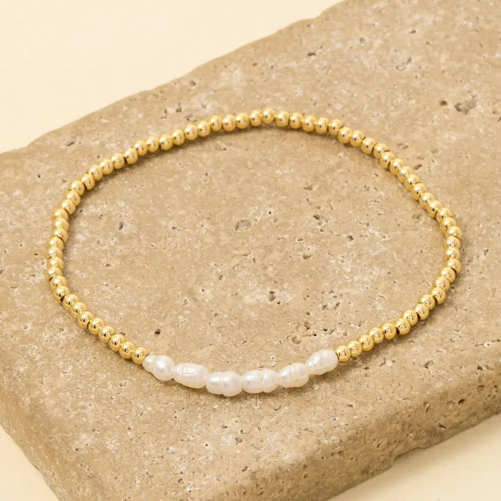 Pearl Beaded Bracelet