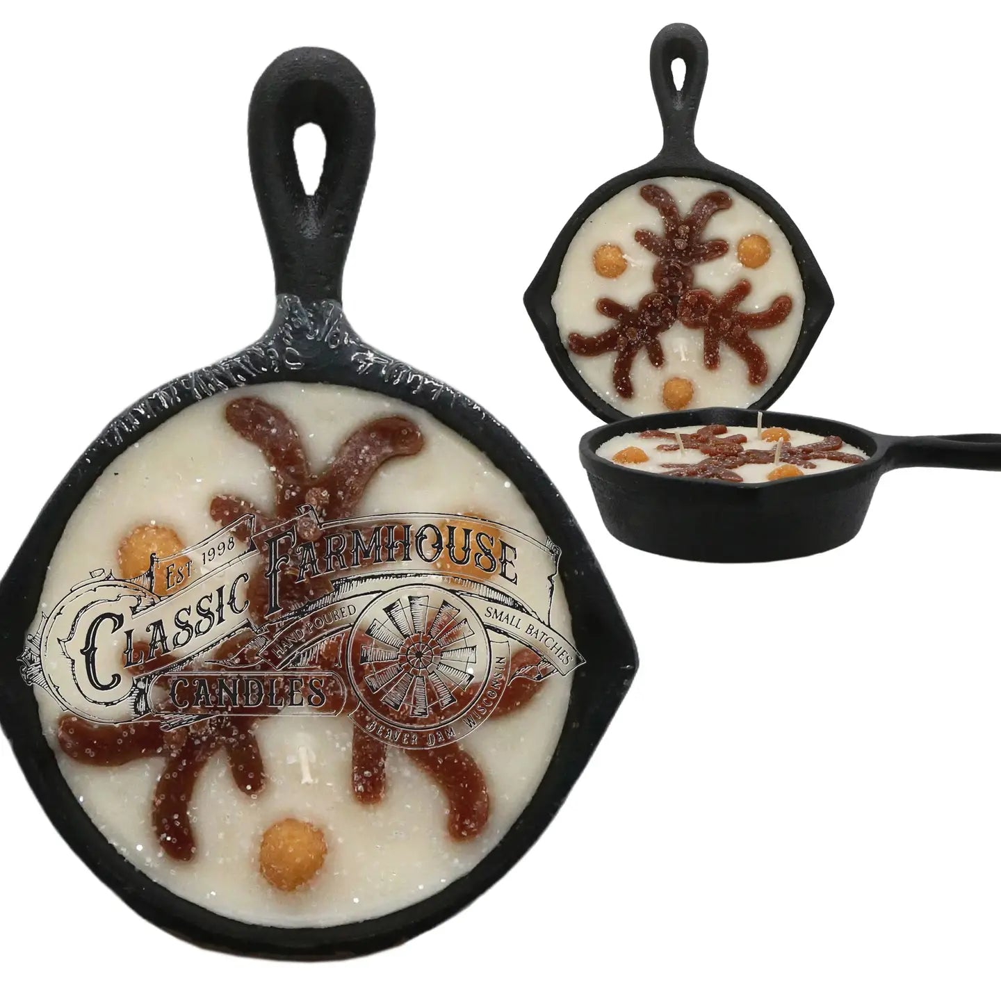 Gingerbread 8oz Cast Iron Candle