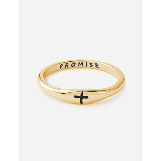 Gold Promise Ring