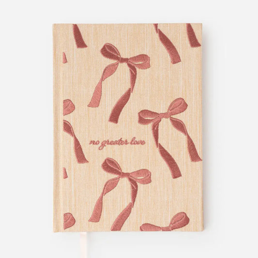 No Greater Love Embroidered Planner