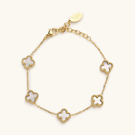 Mini White Flora Bracelet