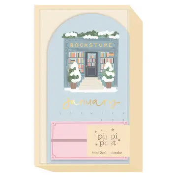 Book Lovers 2026 Mini Desk Calendar