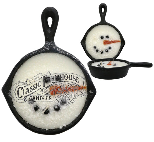 Frosty 8oz Cast Iron Candle