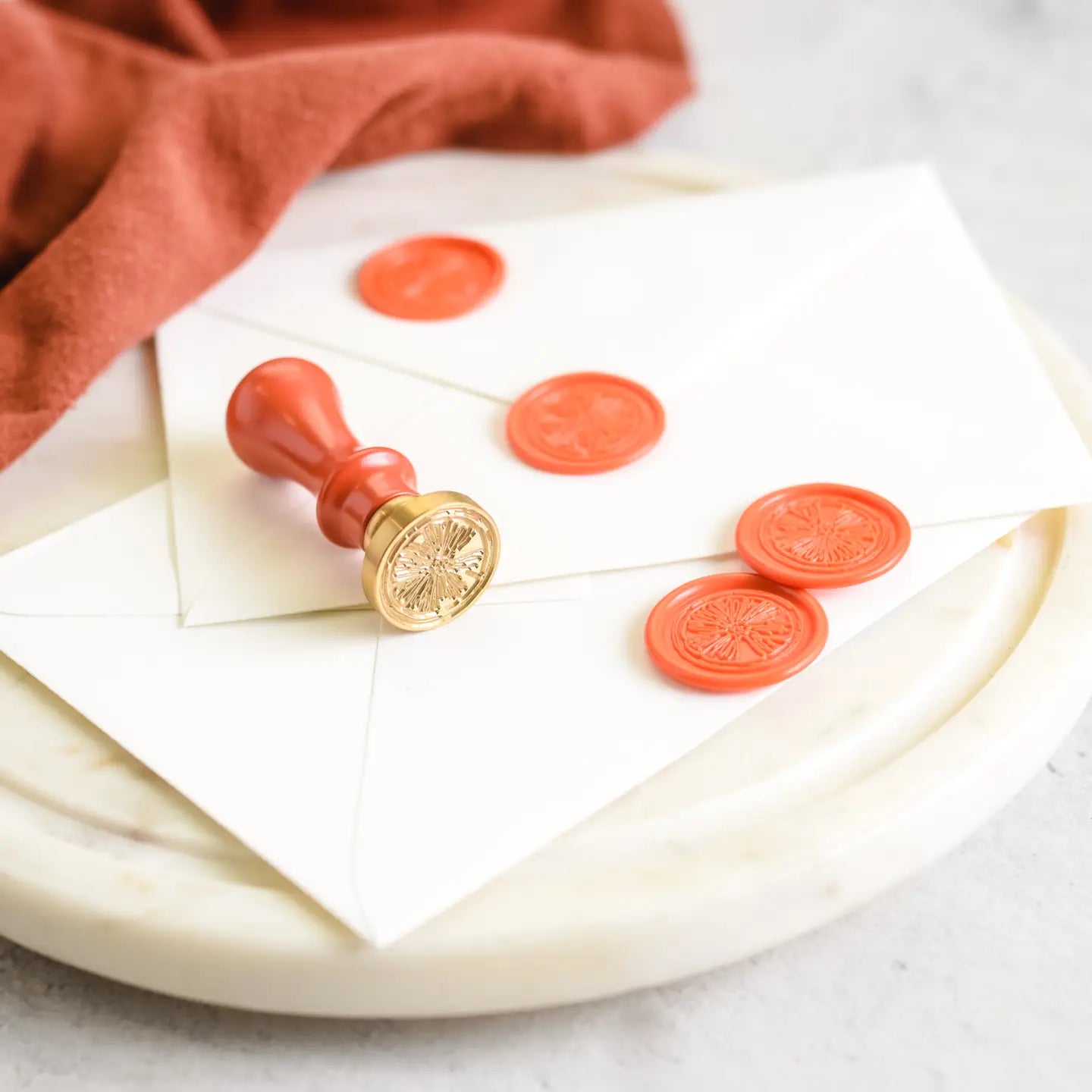 Wax Seal & Stamp Kit (Citrus)